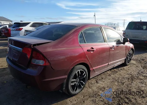 2010 Honda Civic Lx из США, поврежденный, VIN 19XFA1F57AE085461